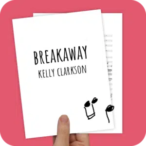 Koorarrangement Breakaway (Kelly Clarkson) - SSATB