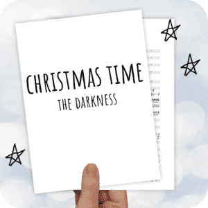 Koorarrangement Christmas Time (The Darkness) - SSAA