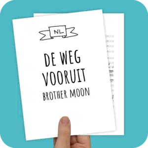 Koorarrangement De Weg Vooruit (Brother Moon) - SSAB + solist