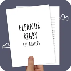 Koorarrangement Eleanor Rigby (The Beatles) - SSSSAAA (a capella)