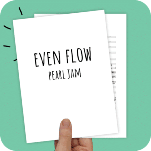 Koorarrangement Even Flow (Pearl Jam) - TTB