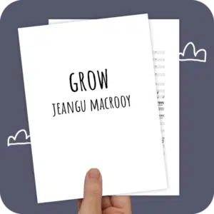 Koorarrangement Grow (Jeangu Macrooy) - SATB