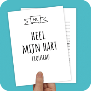 Koorarrangement Heel Mijn Hart (Clouseau) - SSA + solist