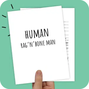 Koorarrangement Human (Rag'n'Bone Man) - TTB