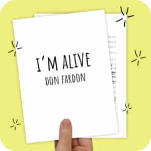 Koorarrangement I'm Alive (Don Fardon) - TTB
