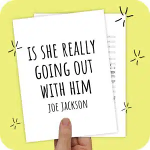 Muziekarrangement Is She Really Going Out With Him (Joe Jackson) - solist