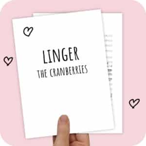 Koorarrangement Linger (Cranberries) - TTBB