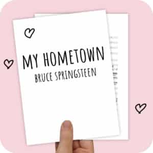 Koorarrangement My Hometown (Bruce Springsteen) - SSAA