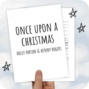 Koorarrangement Once Upon A Christmas (Dolly Parton & Kenny Rogers) - SSAA