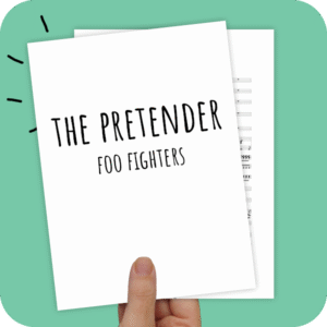 Koorarrangement The Pretender (Foo Fighters) - SSA
