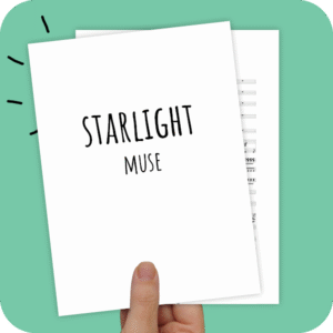 Koorarrangement Starlight (Muse) - SSAB