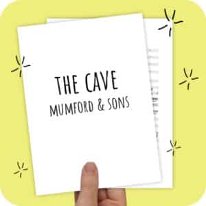 Koorarrangement The Cave (Mumford & Sons) - SSAB