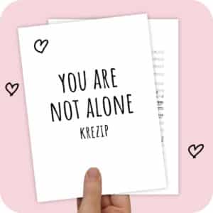 Muziekarrangement You Are Not Alone (Krezip) - solist